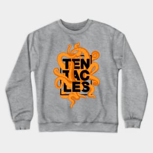 Tentacles – Pumpkin orange Crewneck Sweatshirt